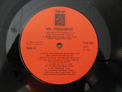 Mr. President (10) : Okie Dokie (LP, Album, Red)