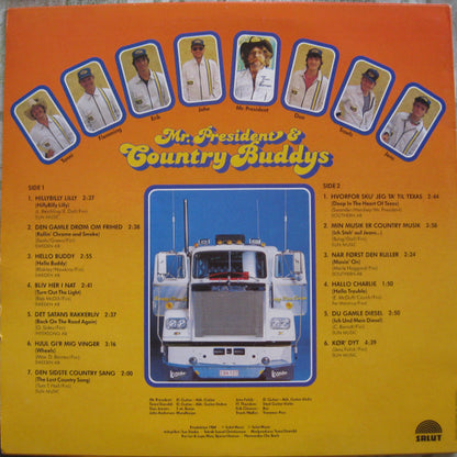 Mr. President (10) : Hello Buddy (LP, Album, Red)