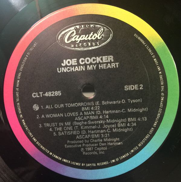 Joe Cocker : Unchain My Heart (LP, Album)