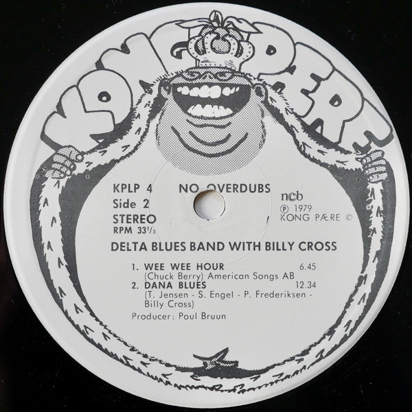 Delta Blues Band With Billy Cross (2) : No Overdubs (LP, Album)