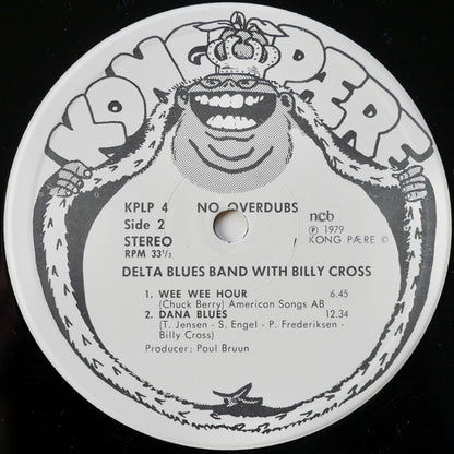 Delta Blues Band With Billy Cross (2) : No Overdubs (LP, Album)