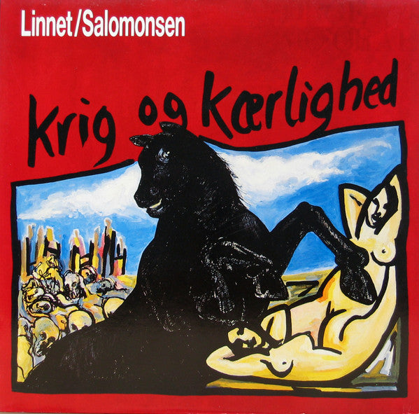Linnet* / Salomonsen* : Krig Og Kærlighed (LP, Album)