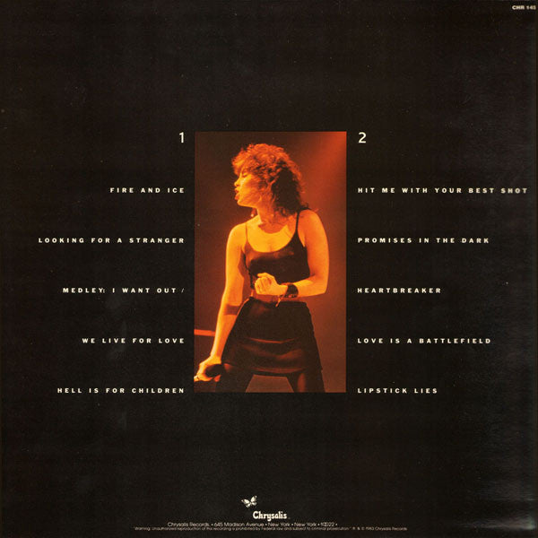 Benatar* : Live From Earth (LP, Album)
