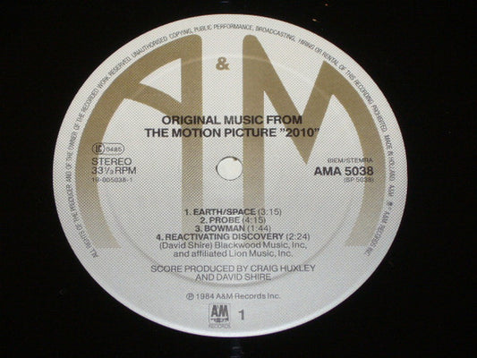 David Shire : 2010 (Original Music From The Motion Picture) (LP)