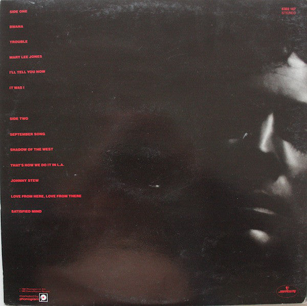 Lindsey Buckingham : Law And Order (LP, Album, Gat)