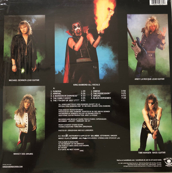 King Diamond : Abigail (LP, Album, RE, 180)