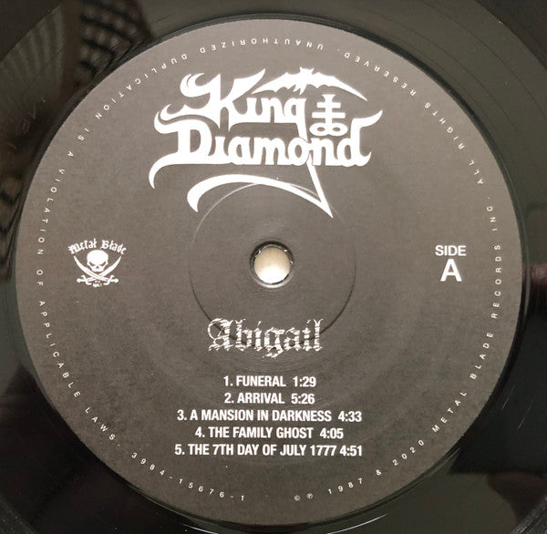 King Diamond : Abigail (LP, Album, RE, 180)