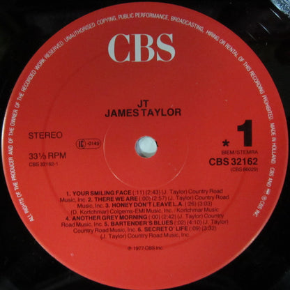James Taylor (2) : JT (LP, Album, RE, Gat)