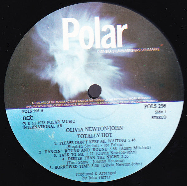Olivia* : Totally Hot (LP, Album)