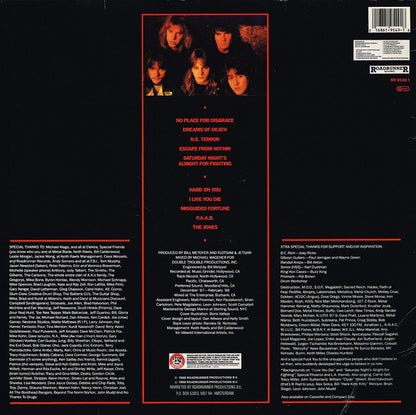 Flotsam And Jetsam : No Place For Disgrace (LP, Album)