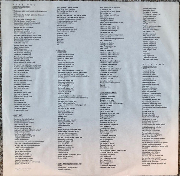 Foreigner : Inside Information (LP, Album, Club, SP;)