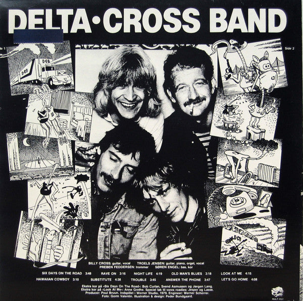 Delta • Cross Band* : Rave On (LP, Album)