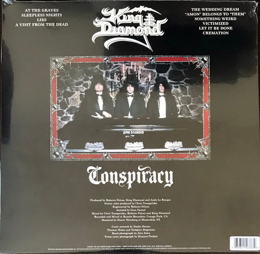 King Diamond : Conspiracy (LP, Album, Ltd, RE, Whi)