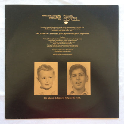 Eric Carmen : Eric Carmen (LP, Album, Kee)