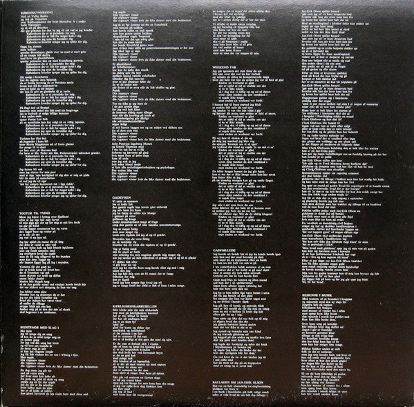 Benny Holst : Rejsende I Musik (LP, Album)
