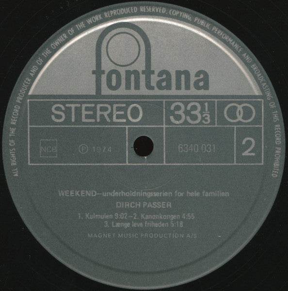 Dirch Passer : Dirch Passer (LP, Comp)