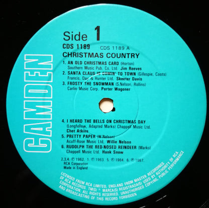 Various : Christmas Country (LP, Comp)