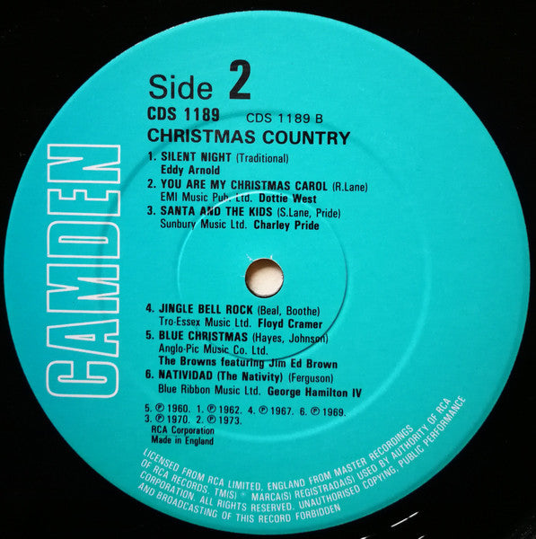 Various : Christmas Country (LP, Comp)