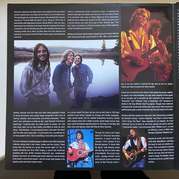 America (2) : 50th Anniversary (The Collection) (2xLP, Comp)