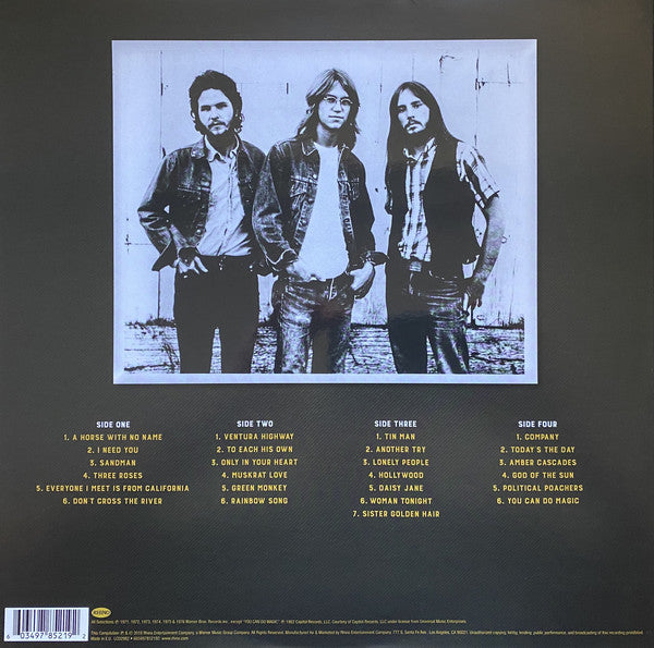 America (2) : 50th Anniversary (The Collection) (2xLP, Comp)