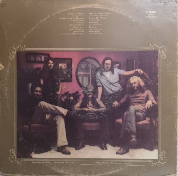 The Doobie Brothers : Toulouse Street (LP, Album, RE, Gat)