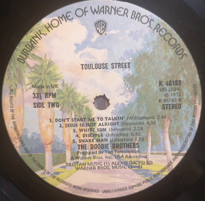 The Doobie Brothers : Toulouse Street (LP, Album, RE, Gat)