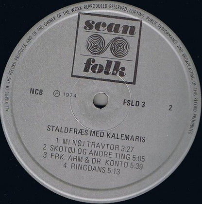 Kalemaris : Staldfræs (LP, Album)