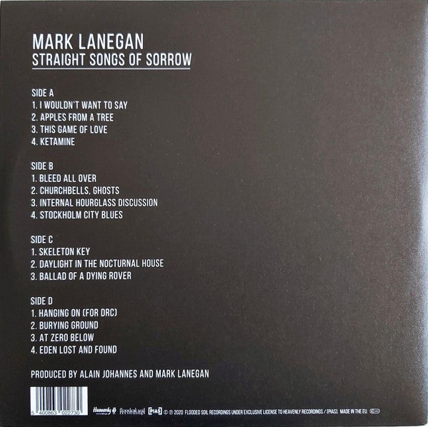 Mark Lanegan : Straight Songs Of Sorrow (2xLP, Album, 180)