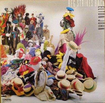 Elton John : Reg Strikes Back (LP, Album, Gat)