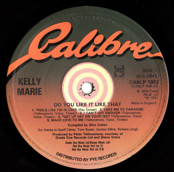 Kelly Marie : Do You Like It Like That? (LP, Album)