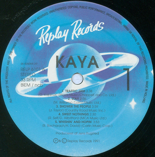 Kaya* : Kaya (LP, Album)