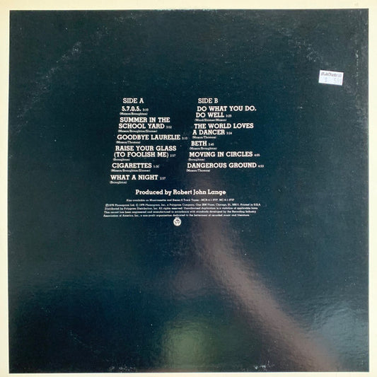 City Boy : Book Early (LP, Album, Ter)