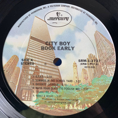 City Boy : Book Early (LP, Album, Ter)