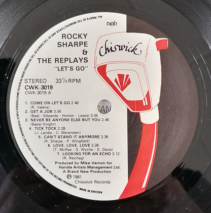 Rocky Sharpe & The Replays : Let's Go (LP, Album)