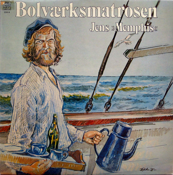 Jens Memphis : Bolværksmatrosen (LP, Album, RE)