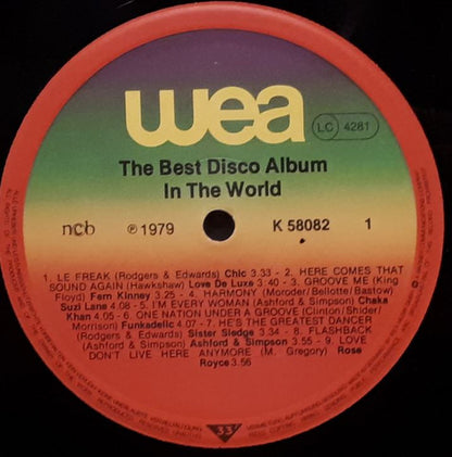 Various : The Best Disco Album In The World (LP, Comp)