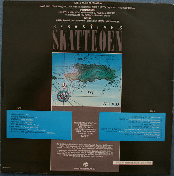 Sebastian (5) : Sebastian's Skatteøen (LP, Album)