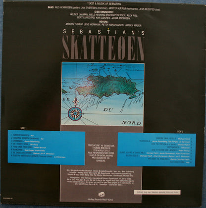 Sebastian (5) : Sebastian's Skatteøen (LP, Album)