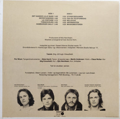 C. V. Jørgensen : Storbyens Små Oaser (LP, Album)
