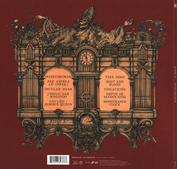 Ghost B.C.* : Infestissumam (LP, Album, RE, Red)