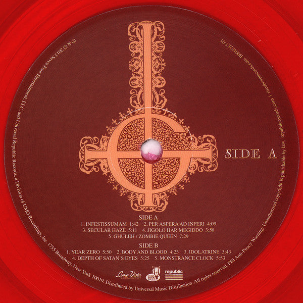 Ghost B.C.* : Infestissumam (LP, Album, RE, Red)