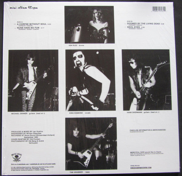 Mercyful Fate : Mercyful Fate (LP, MiniAlbum, RE, 180)