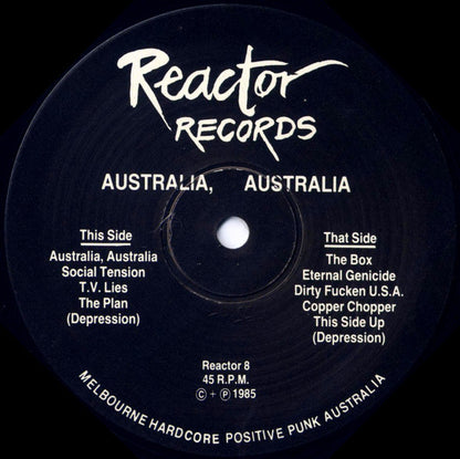 Depression (2) : Australia Australia (12", EP)