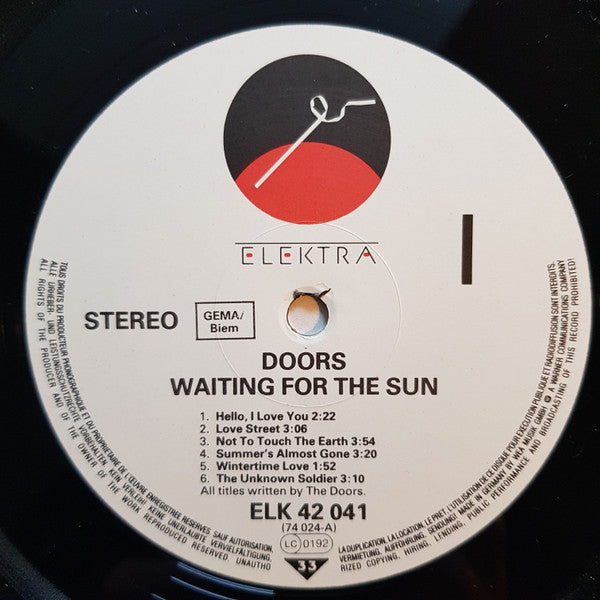 The Doors : Waiting For The Sun (LP, Album)