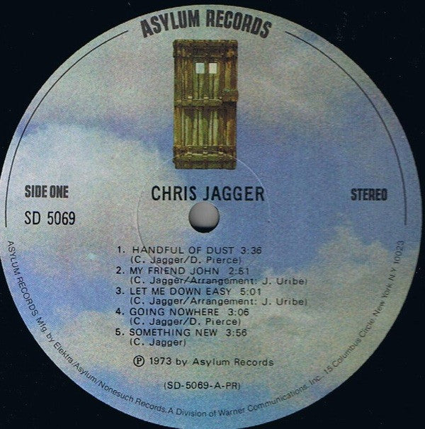 Chris Jagger : Chris Jagger (LP, Album, Pre)