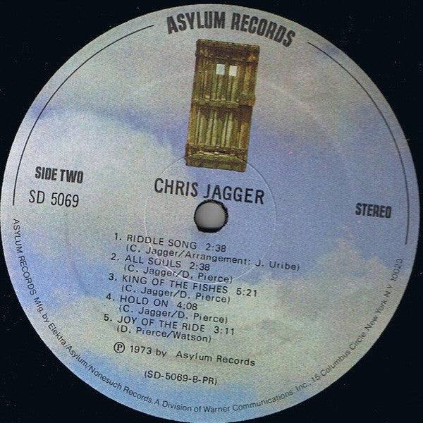 Chris Jagger : Chris Jagger (LP, Album, Pre)