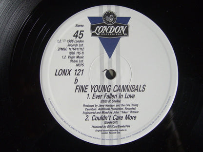 Fine Young Cannibals : Ever Fallen In Love (12", Single, Cov)