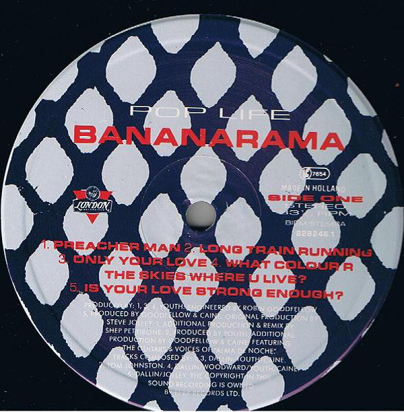 Bananarama : Pop Life (LP, Album)