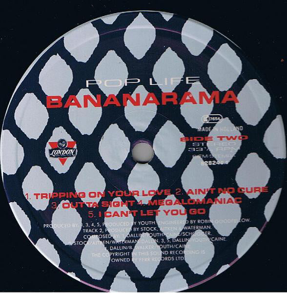 Bananarama : Pop Life (LP, Album)