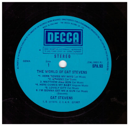 Cat Stevens : The World Of Cat Stevens (LP, Comp)
